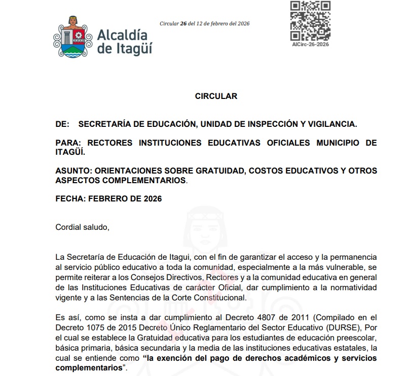 Gratuidad, costos educativos y otros aspectos